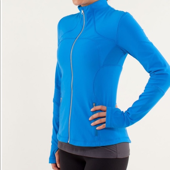 NWT Lululemon Forme Jacket in Beaming Blue - Sz 6 - Picture 2 of 10